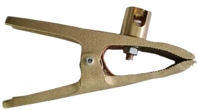 Pince de masse 600A avec shunt et cosse laiton vissable