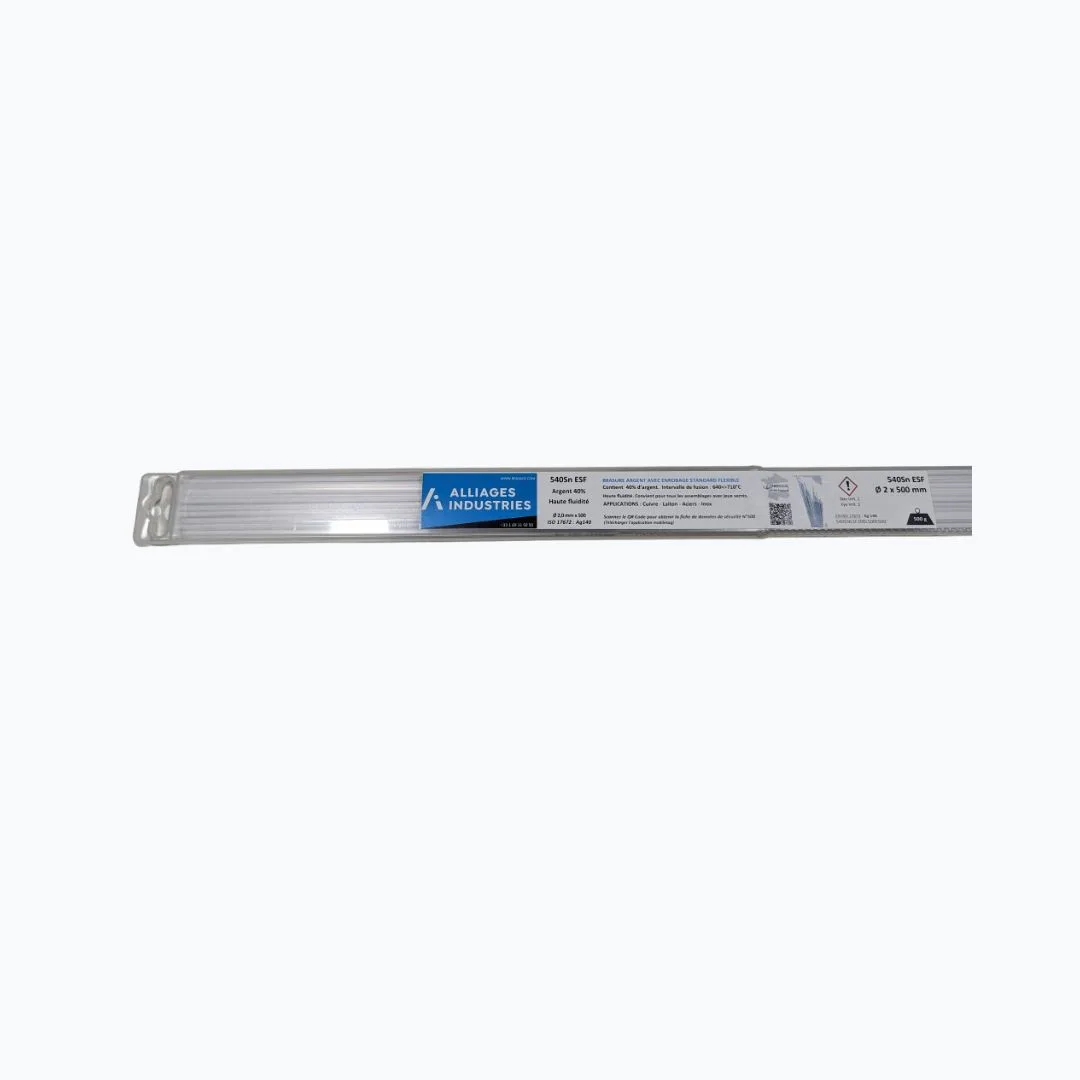 Brasure enrobée 40% argent AG140 Ø2,0mm - 0,5Kg – Image 2