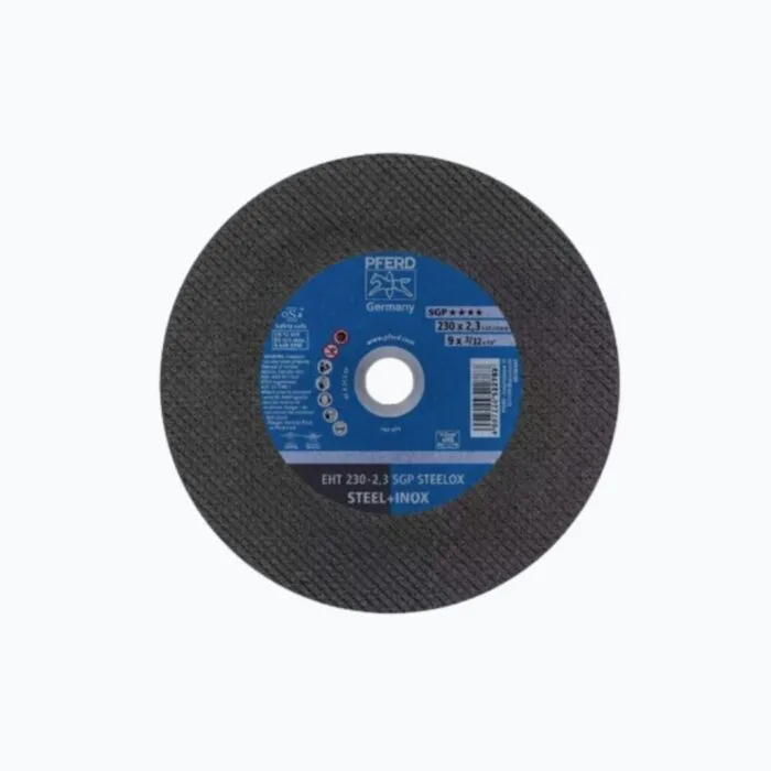Disque à tronçonner Pferd Ø230x2.3mm SGP Steelox
