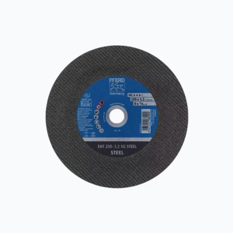 Disque à tronçonner Pferd Ø230x3.2mm SG Steel