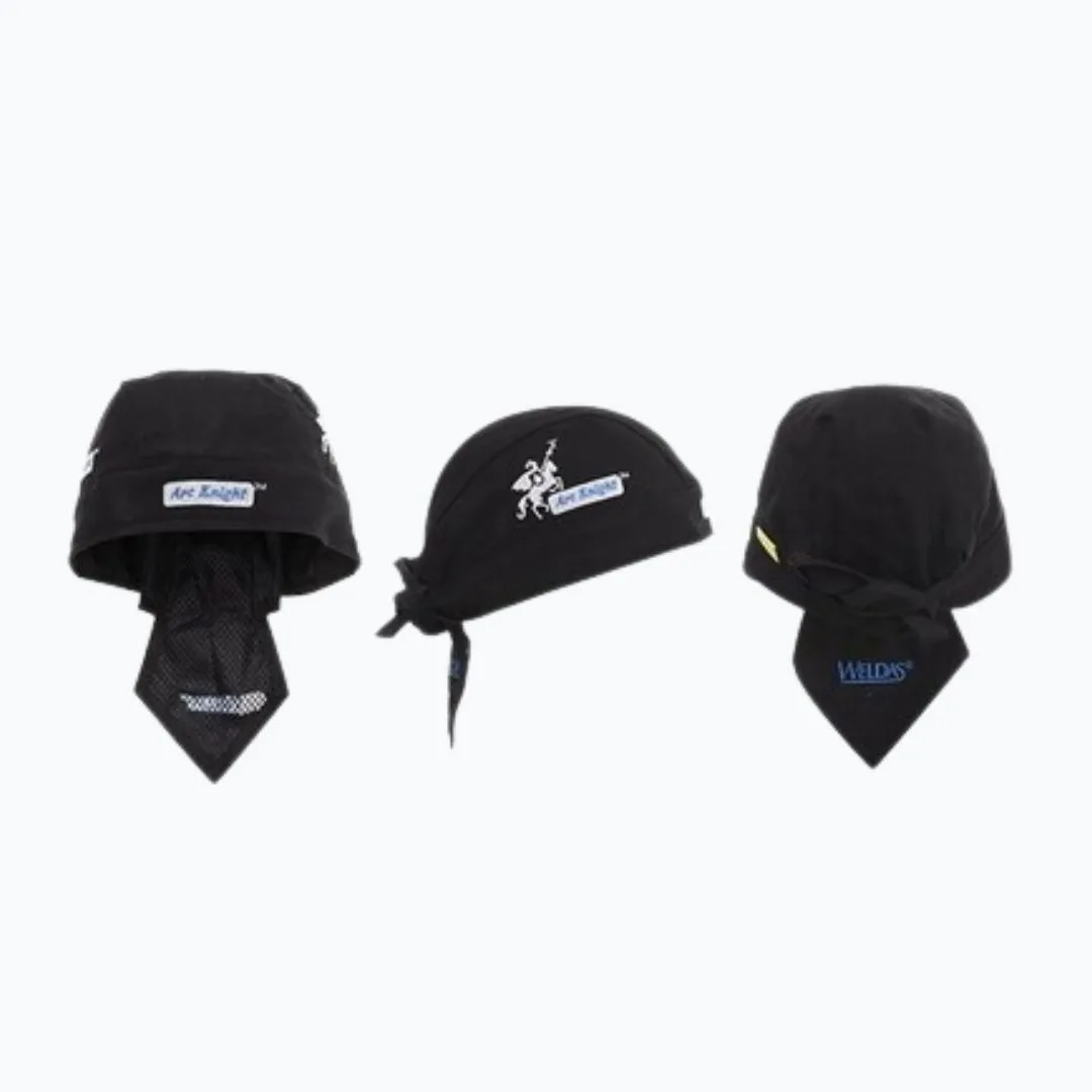Bandana noir ignifugé Arc Knight – Image 2
