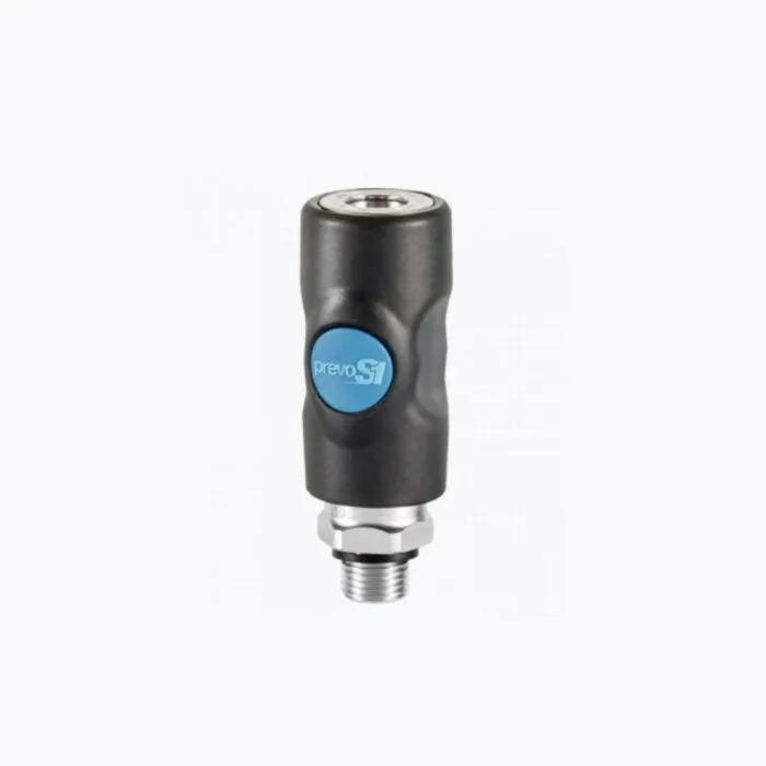 Raccord rapide fileté mâle cylindrique Prevo S1