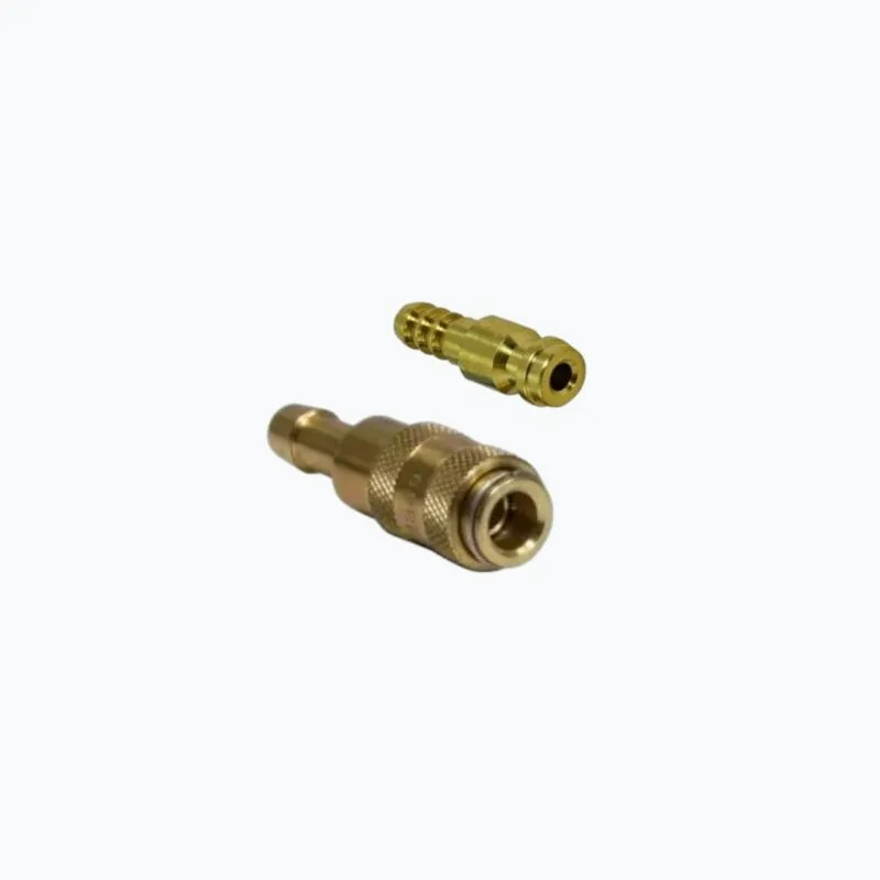 Raccord rapide mâle / femelle pour tuyau argon CO²