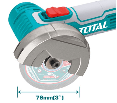 MINI MEULEUSE D'ANGLE Total SANS BATTERIE D76